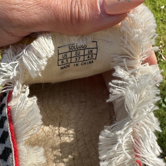 Soludos Fiesta pompom espadrille mules - Picture 4 of 4